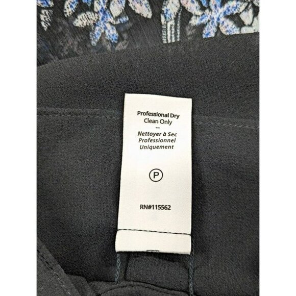 Cinq à Sept Emori Women's Floral Ruffle Minidress Size 0 (MSRP $395) - Picture 5 of 6